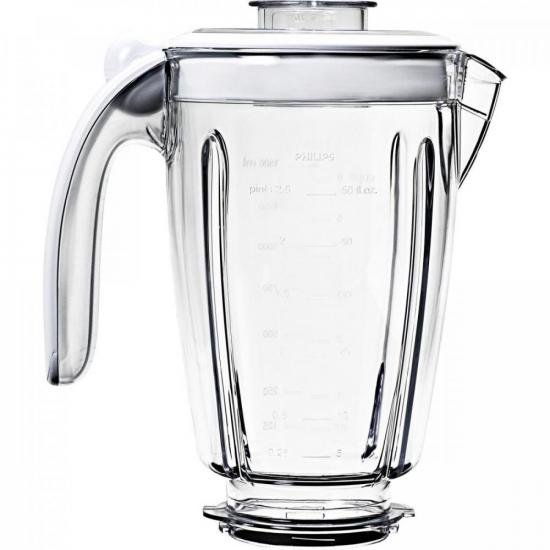 Copo para Liquidificadores c/ Tampa + Sobretampa Branca HR2984/00 WALITA ACESSÓRIOS - CX / 6