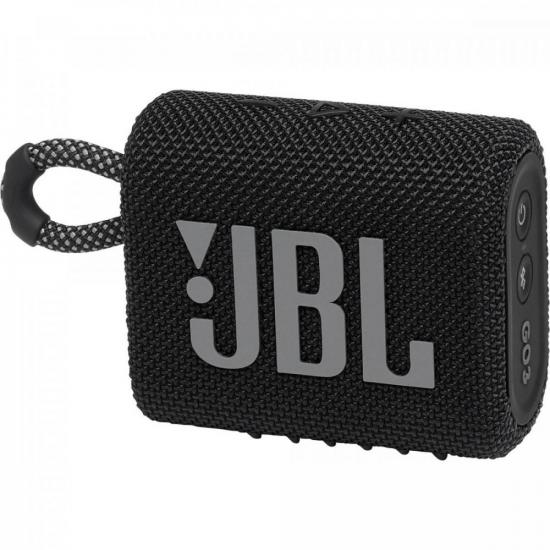 Caixa de Som Bluetooth 4W GO 3 Preta JBL
