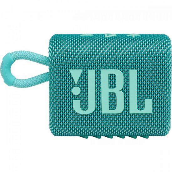 Caixa de Som Bluetooth 4W GO 3 Verde Água JBL