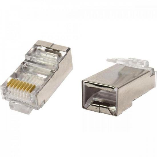Conector CAT.5 RJ 45 Blindado PGMD0004 Storm - PCT / 100