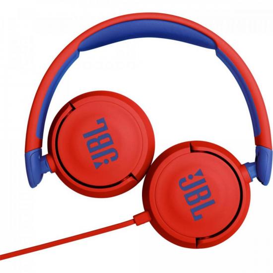 Fone de Ouvido Infantil JR310 Vermelho/Azul JBL