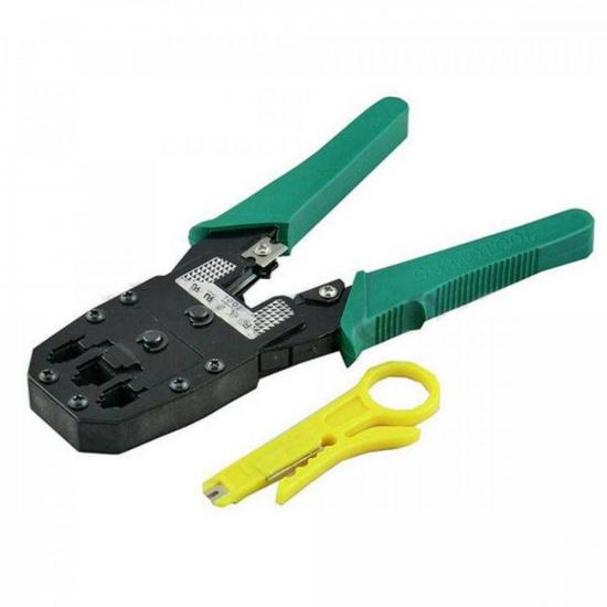 Alicate para Crimpagem RJ45/RJ11 EXBOM