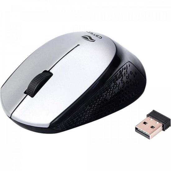 Mouse Sem Fio C3Tech M-W50SI RC Nano 1600DPI Prata