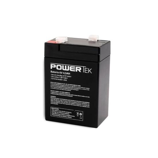 Bateria Selada 6V 4,5Ah EN071 Powertek