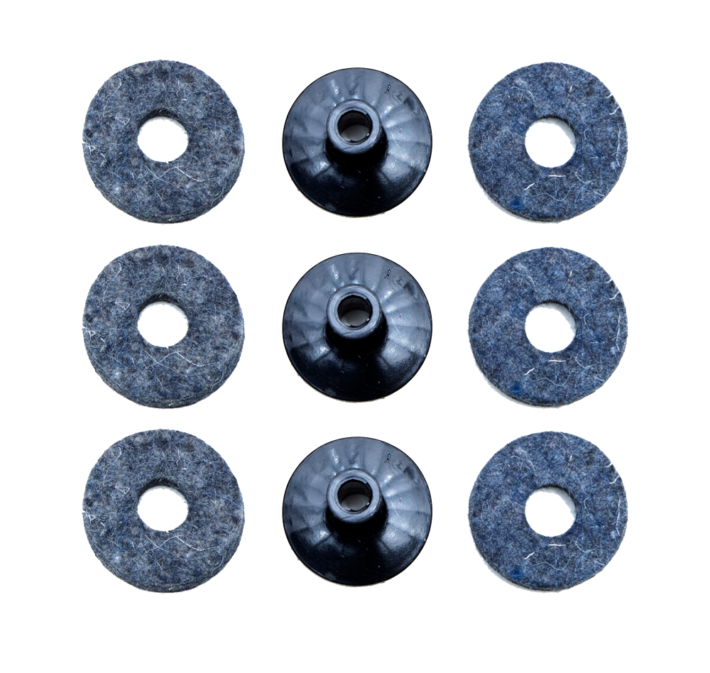 Kit Base e Feltros Zildjian para Estante de Pratos