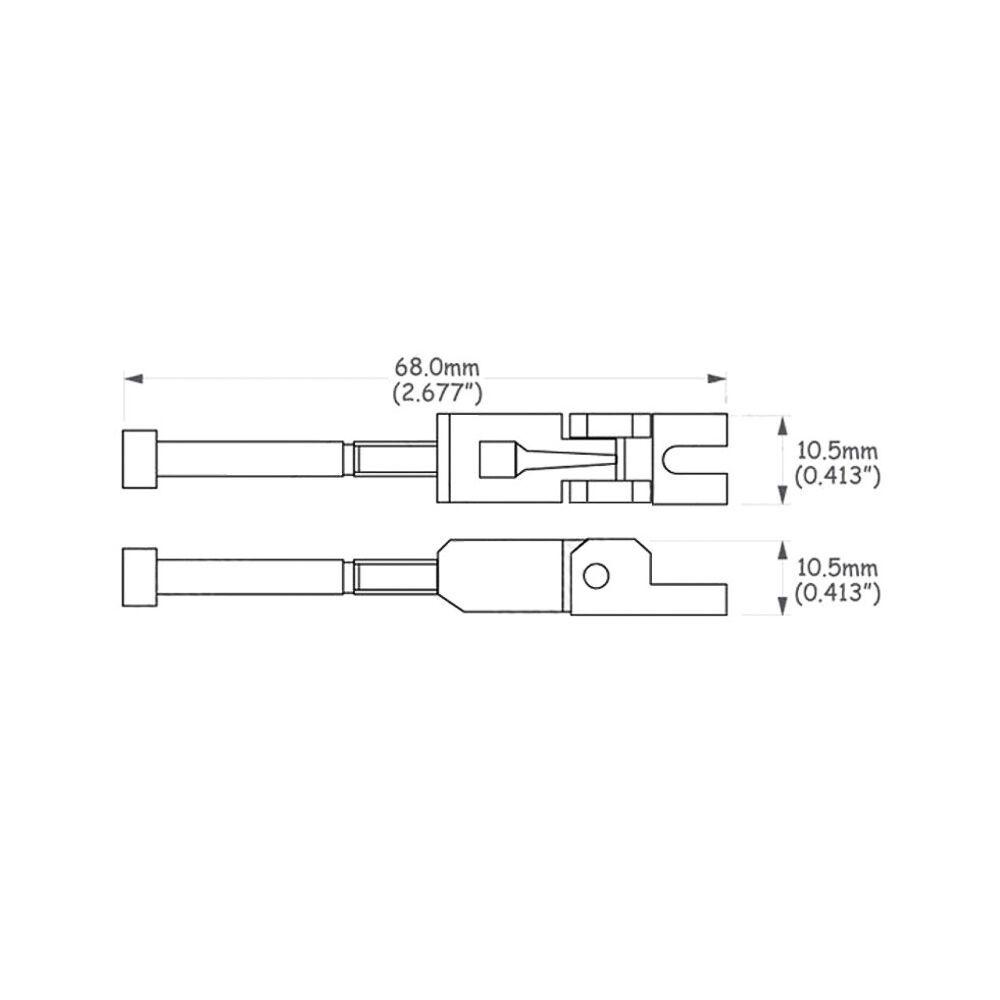 Saddles Ponte Guitarra Cromado (Unidade) Spirit S24-105 CR