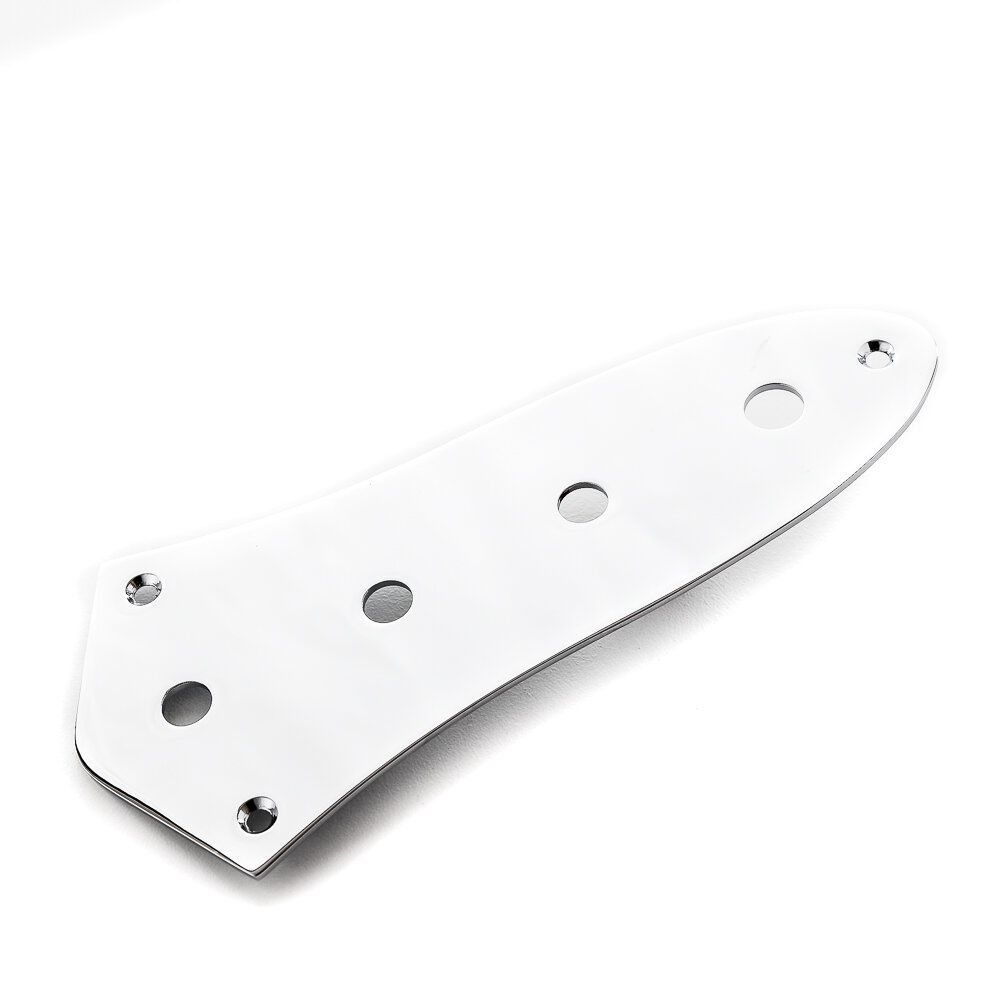 Escudo Para Controles Baixo Jazz Bass Cromado Spirit JBWP-CR