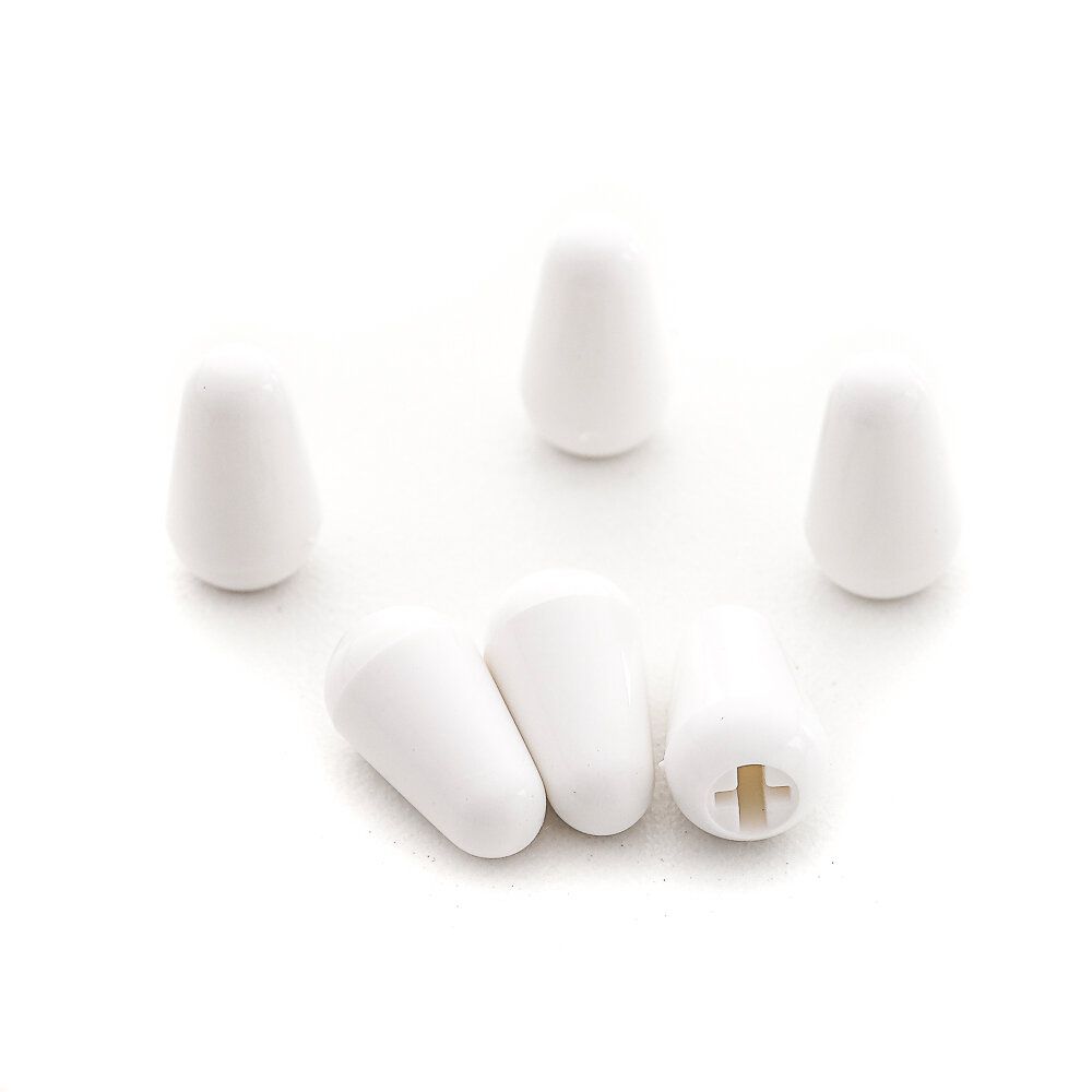 Knob Chaves Seletoras Guitarra Branco (6 Uns) Spirit PST6-WH