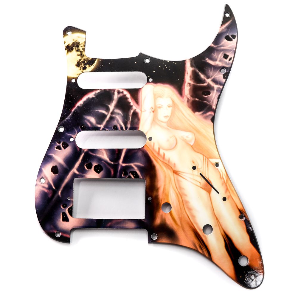 Escudo Para Guitarra Am Strat HSS Galaxy Girl Spirit 110-GG