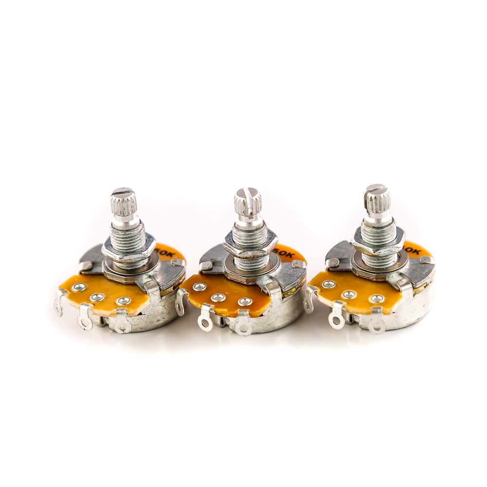 Potenciômetro Instrumentos (3 Unidades) Spirit VL2418H-A250K