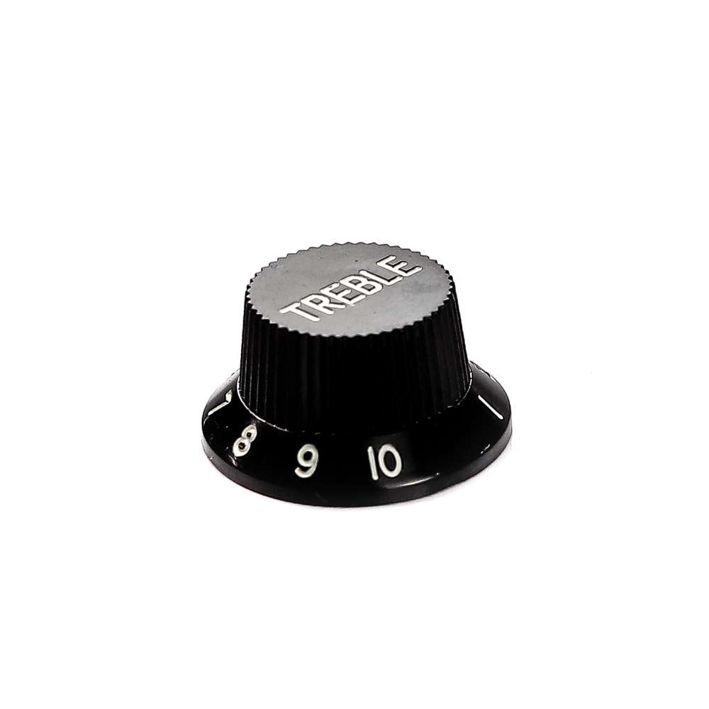 Knob Plástico Instrumentos (4 Unidades) Spirit PST-BASS-BK