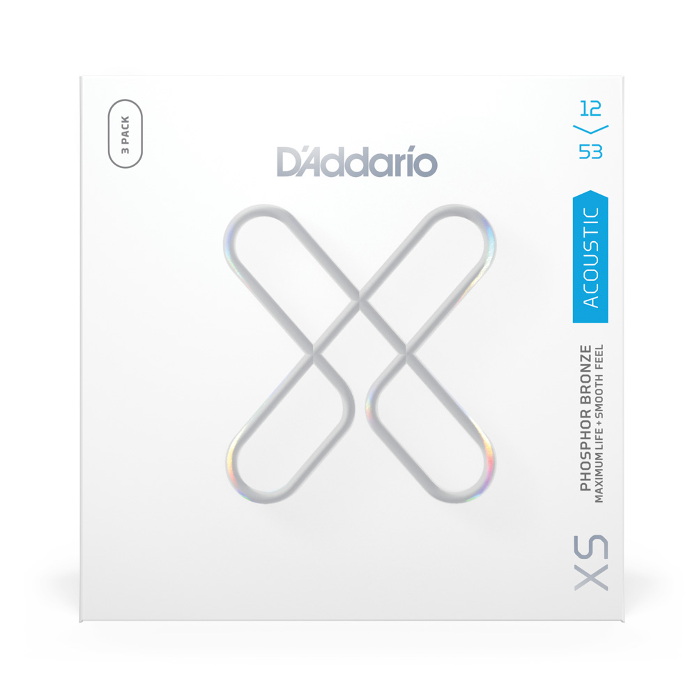 Encordoamento Violão Revestido 12-53 (3 jogos) DAddario XS