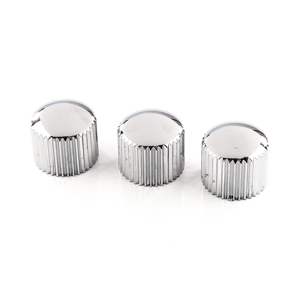 Knob Plástico Instrumentos Cromado (3 Peças) Spirit KPP-CR