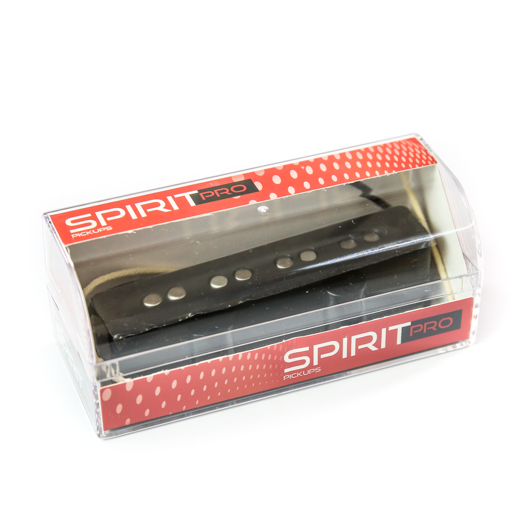 Captador Para Guitarra Single Cerâmica Preto Spirit SF30-M