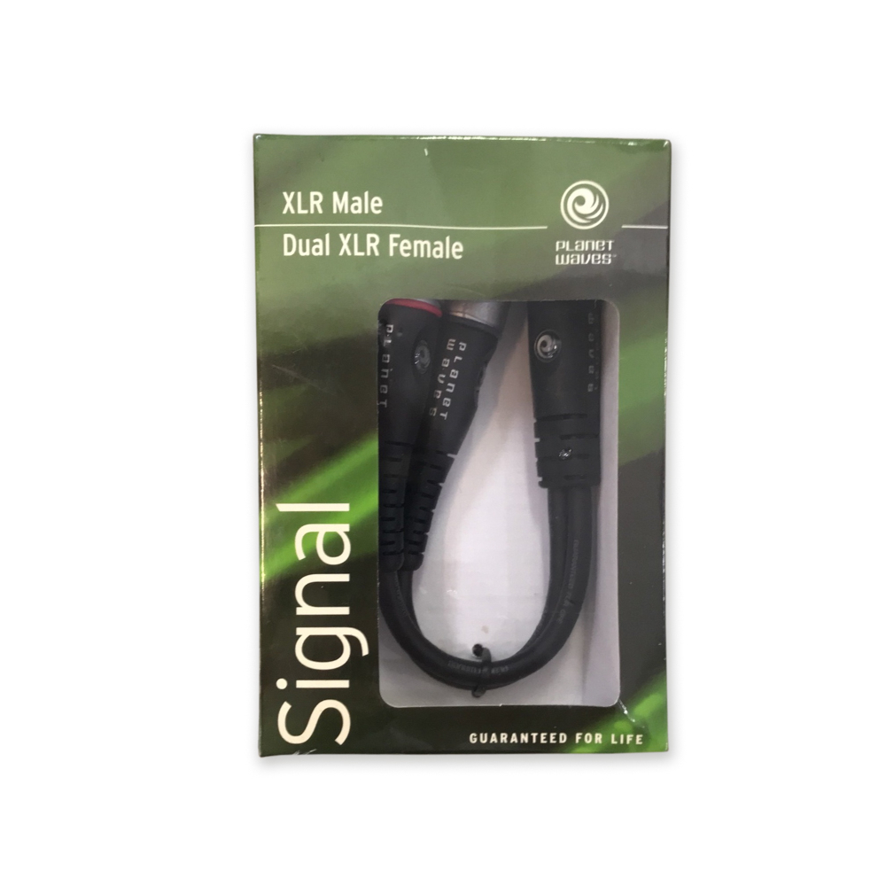 Adaptador XLR Fêmea Para 2-XLR Macho D Addario PW-P047WW