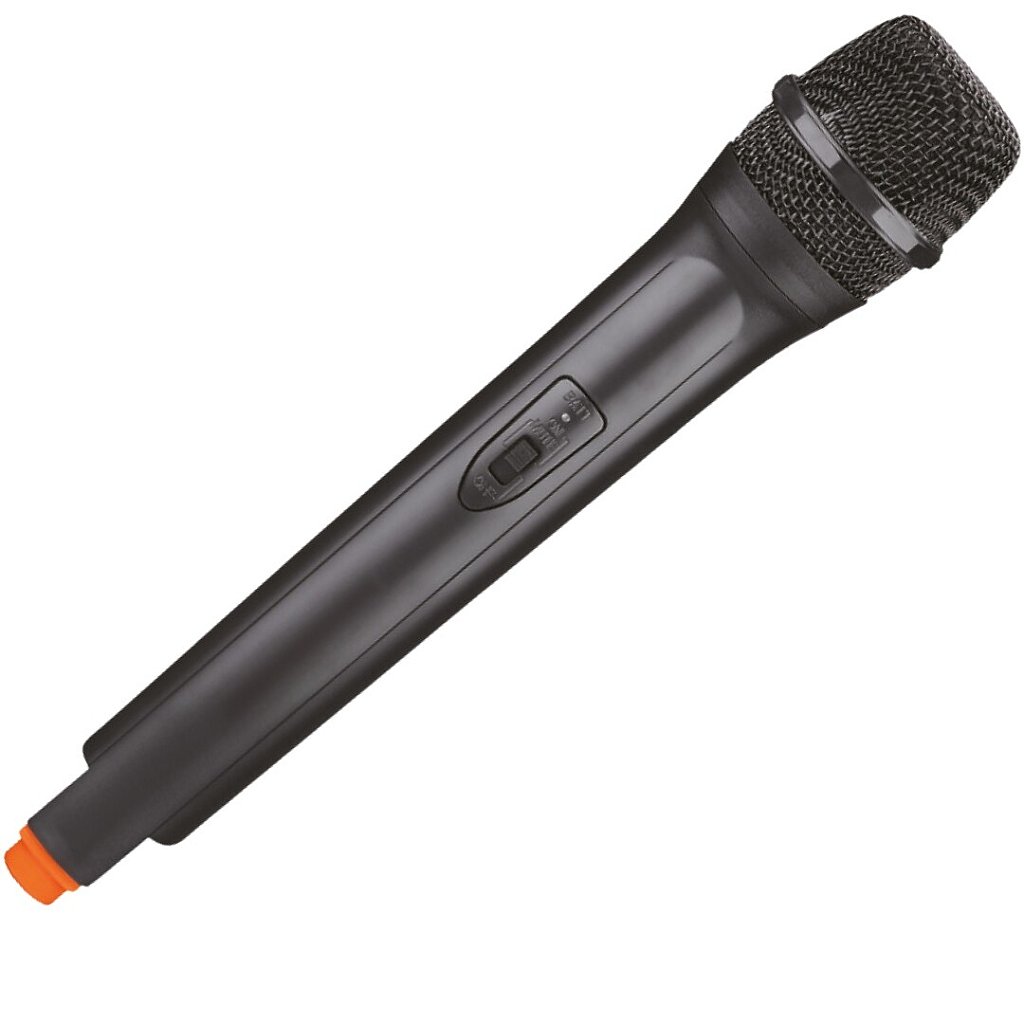 Microfone Sem Fio Profissional De Mão 30m Onistek Mc805 Preto