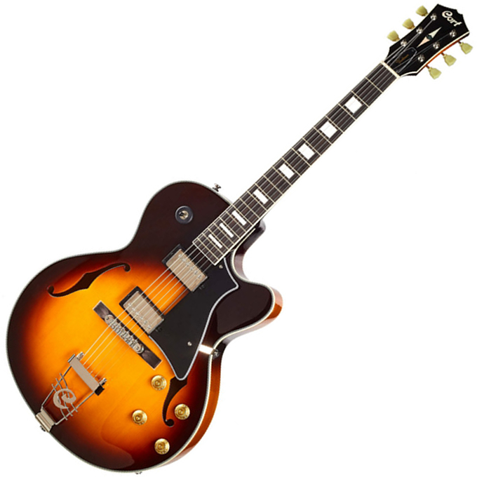 Guitarra Cort Semi Acústica Yorktown Tab/b Sunburst