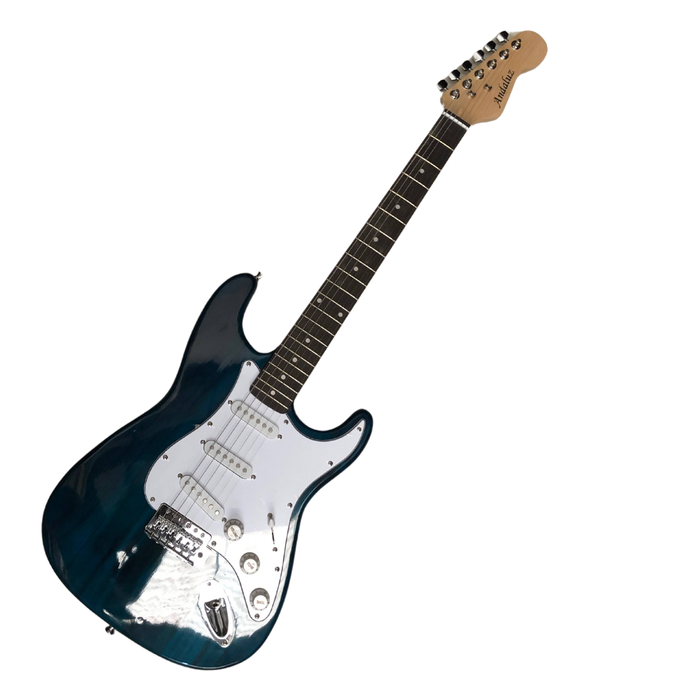 Guitarra Elétrica Strato Andaluz SST-01 Azul TBL