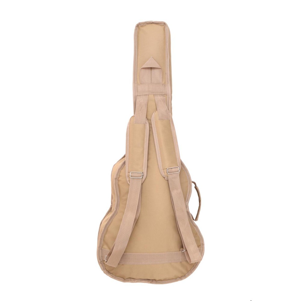 Capa Bag Violão Folk Acolchoada Cargo Extra Luxo Bege