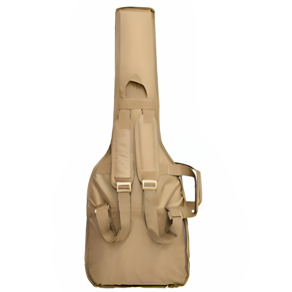 Capa Bag Para Guitarra Bolso Cargo Nylon 600 Bege