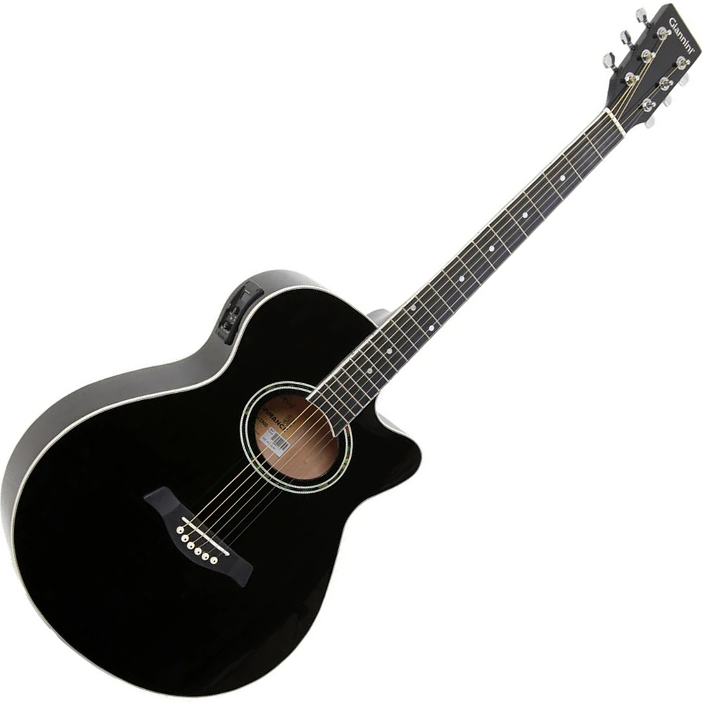 Violão Aço Eletroacústico Giannini GSF-1D CEQ Black (BK)