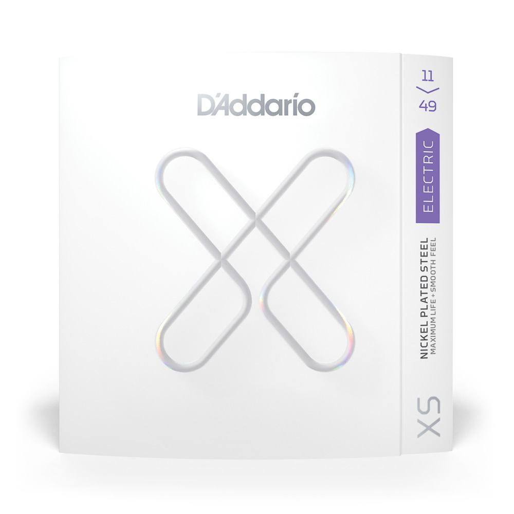 Encordoamento Guitarra Revestido 11-49 D Addario XS Nickel