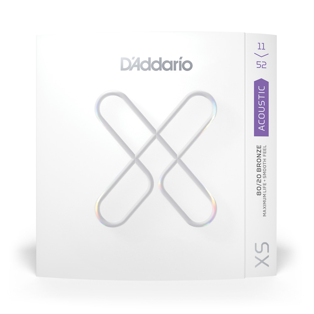 Encordoamento Violão Aço Revestido 11-52 D Addario XS 80/20
