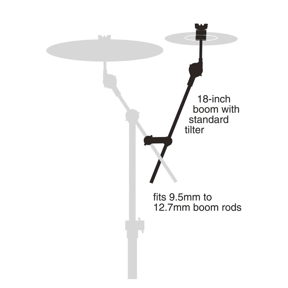 Extensor Prato Modelo Girafa Com Clamp Gibraltar SC-CLBRA
