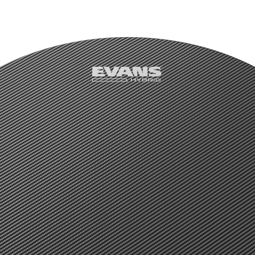 Pele Para Caixa Marcial 13' Cinza Evans Hybrid SB13MHG