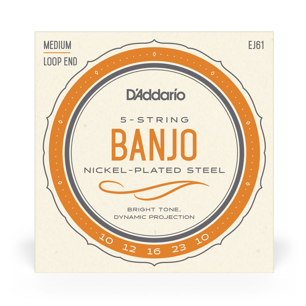 Encordoamento Banjo 5C D Addario Nickel Plated Steel EJ61
