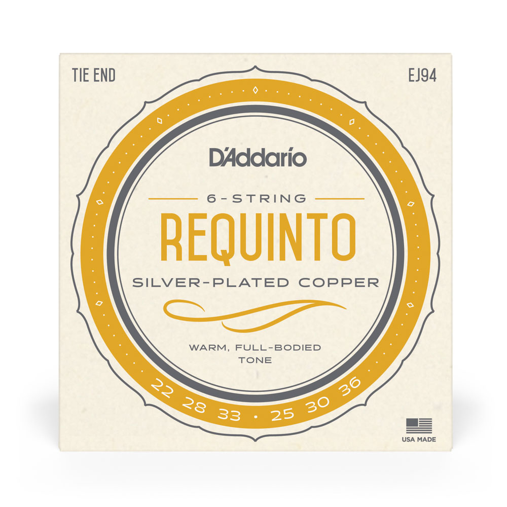 Encordoamento Requinto D Addario Silver Plated Copper EJ94