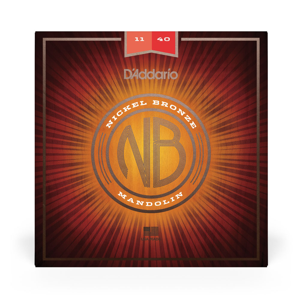 Encordoamento Bandolim 11-40 D Addario Nickel Bronz NBM1140