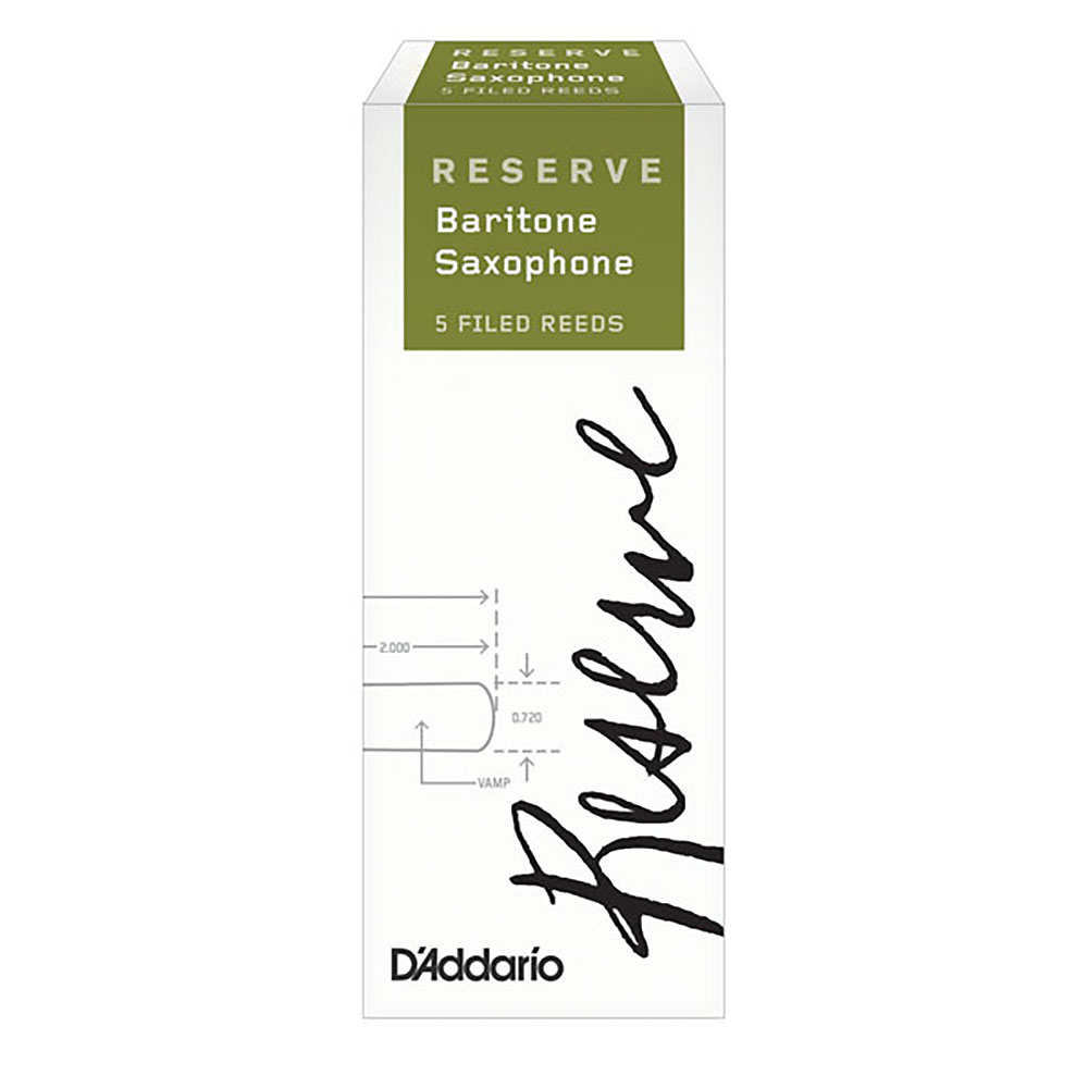 Palheta Sax Barítono 3.0 (5 Peças) D Addario Reserve DLR0530
