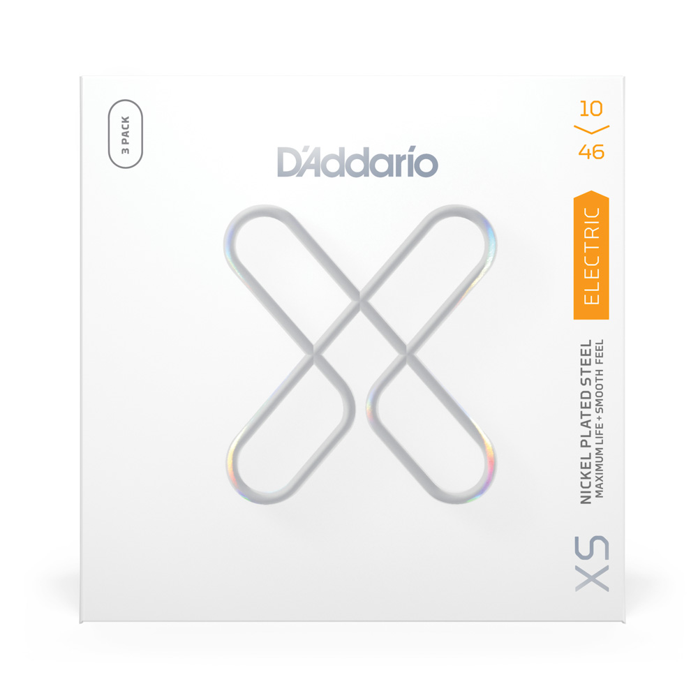 Encordoamento Guitarra Revestido 10-46 (3 Jogos) DAddario XS