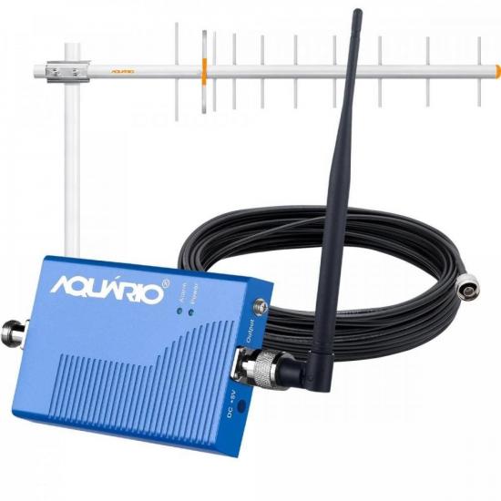 Kit Mini Repetidor de Sinal para Celular 900MHZ RP960 AQUÁRIO