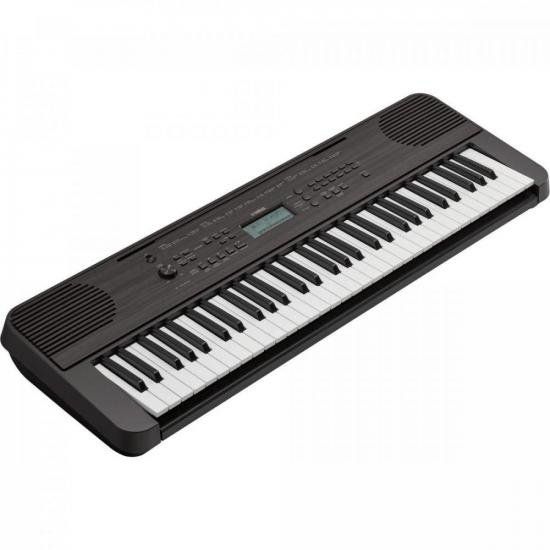 Teclado Yamaha PSR-E360 Arranjador Dark Walnut