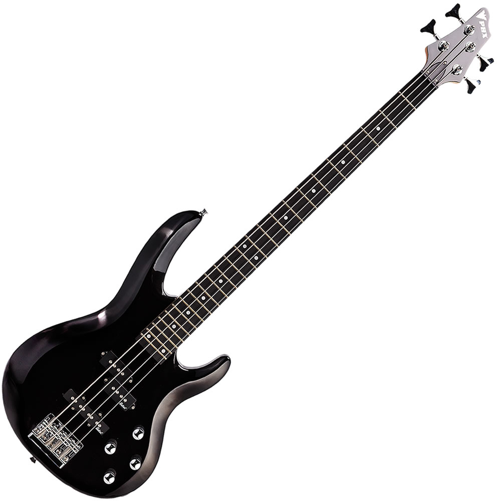 Contrabaixo 4 Cordas Ativo PHX BS-4 S MBK Sunset Metallic Black