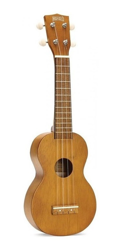 Kit Ukulele Soprano Mahalo Marrom Mk1 TBR Aquila Com Capa