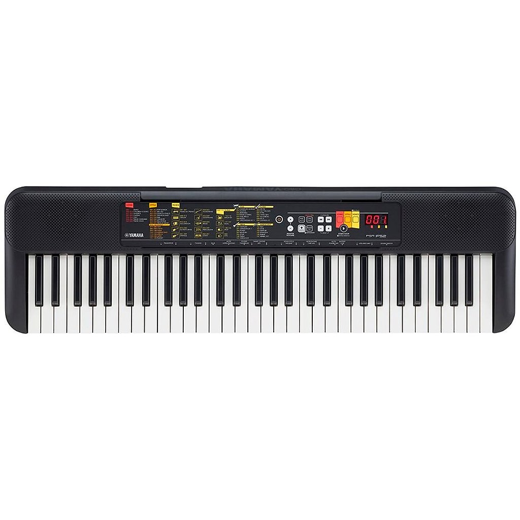 Teclado Arranjador Yamaha PSR-F52 61 Teclas Com Fonte Bivolt