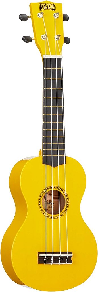 Ukulele Soprano Mahalo MR1 YW Amarelo Rainbow Series