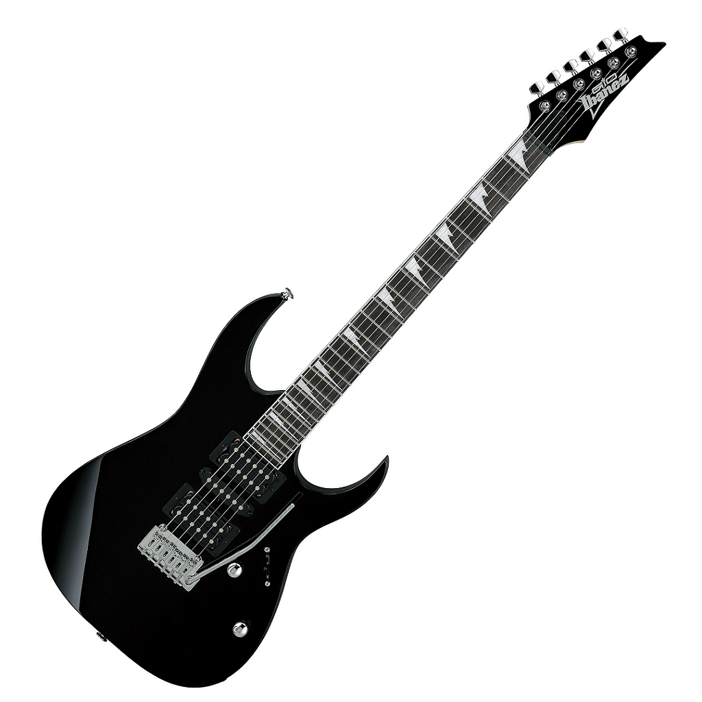 Guitarra 6C RG GIO Black Night Ibanez RG Series GRG170DX-BKN