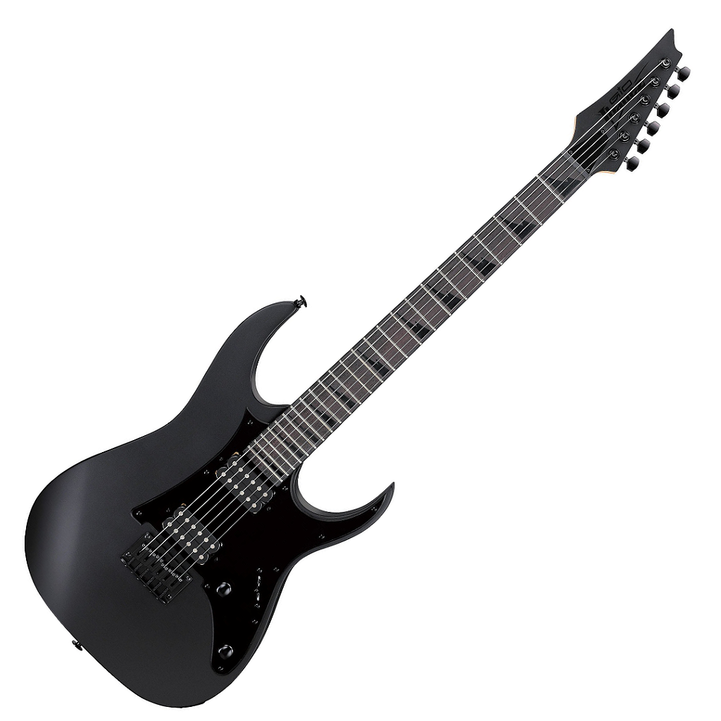 Guitarra 6C RG GIO Black Flat Ibanez RG Series GRGR131EX-BKF