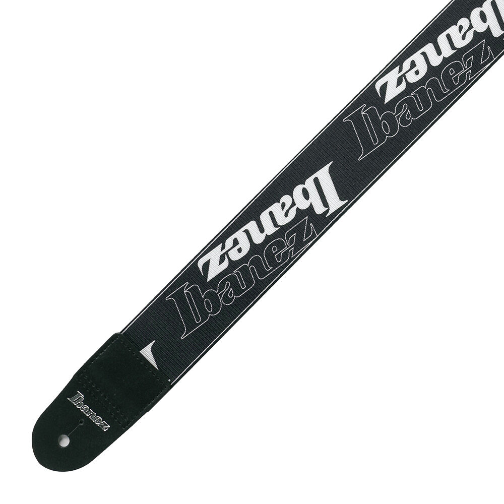Correia Instrumentos Em Nylon Preta E Logo Ibanez GSD50-BK