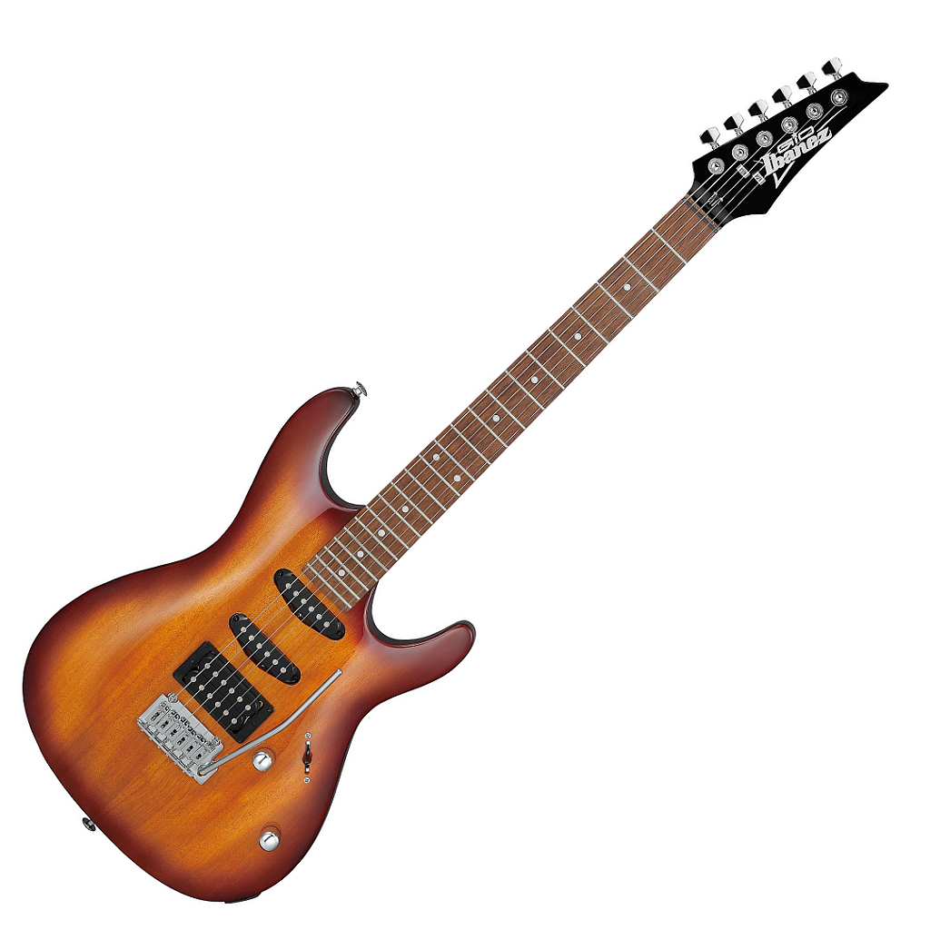 Guitarra 6C SA GIO Brown Sunburst Ibanez SA Series GSA60-BS
