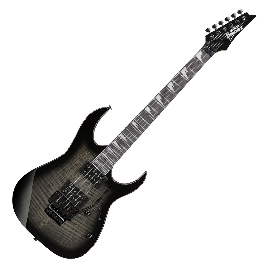 Guitarra 6C RG GIO Transt Black Sunburst Ibanez GRG320FA-TKS