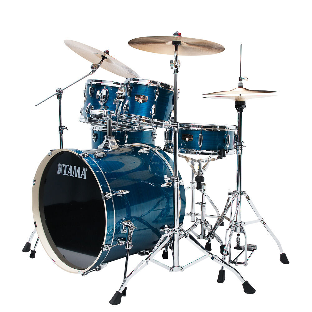 Bateria Completa (5 tambores) Bumbo 22 (Azul HLB) Tama Imperialstar IP52H6W-HLB