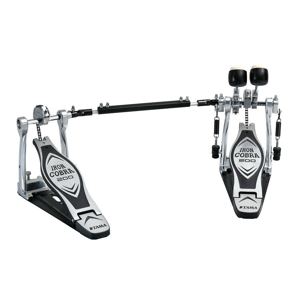 Pedal Duplo Para Bumbo Tama Iron Cobra 200 Power Glide HP200PTW