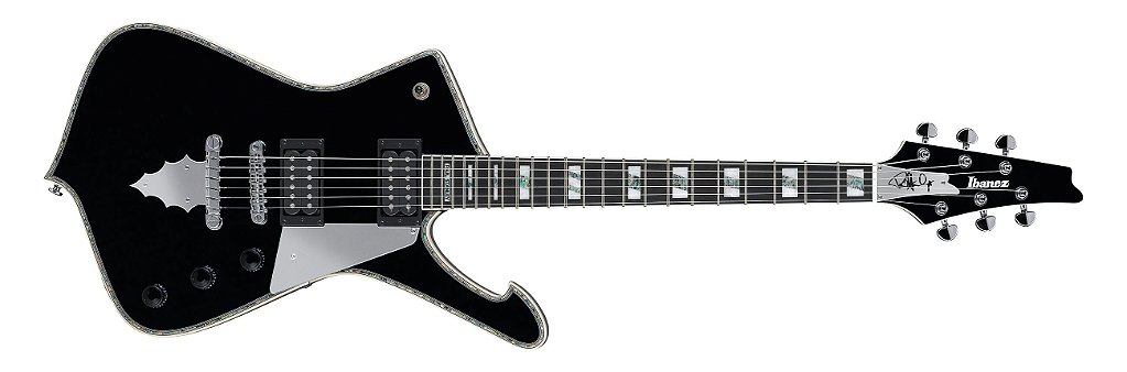 Guitarra 6 Cordas Paul Stanley Black Ibanez Signature Series PS120-BK