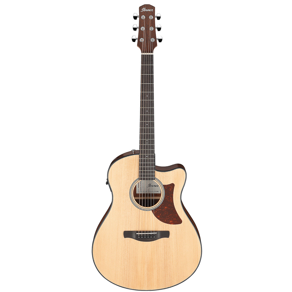 Violão 6 Cordas Aço Eletroacústico Advanced Auditorium Open Pore Natural Ibanez Advanced Acoustic Series AAM50CE-OPN