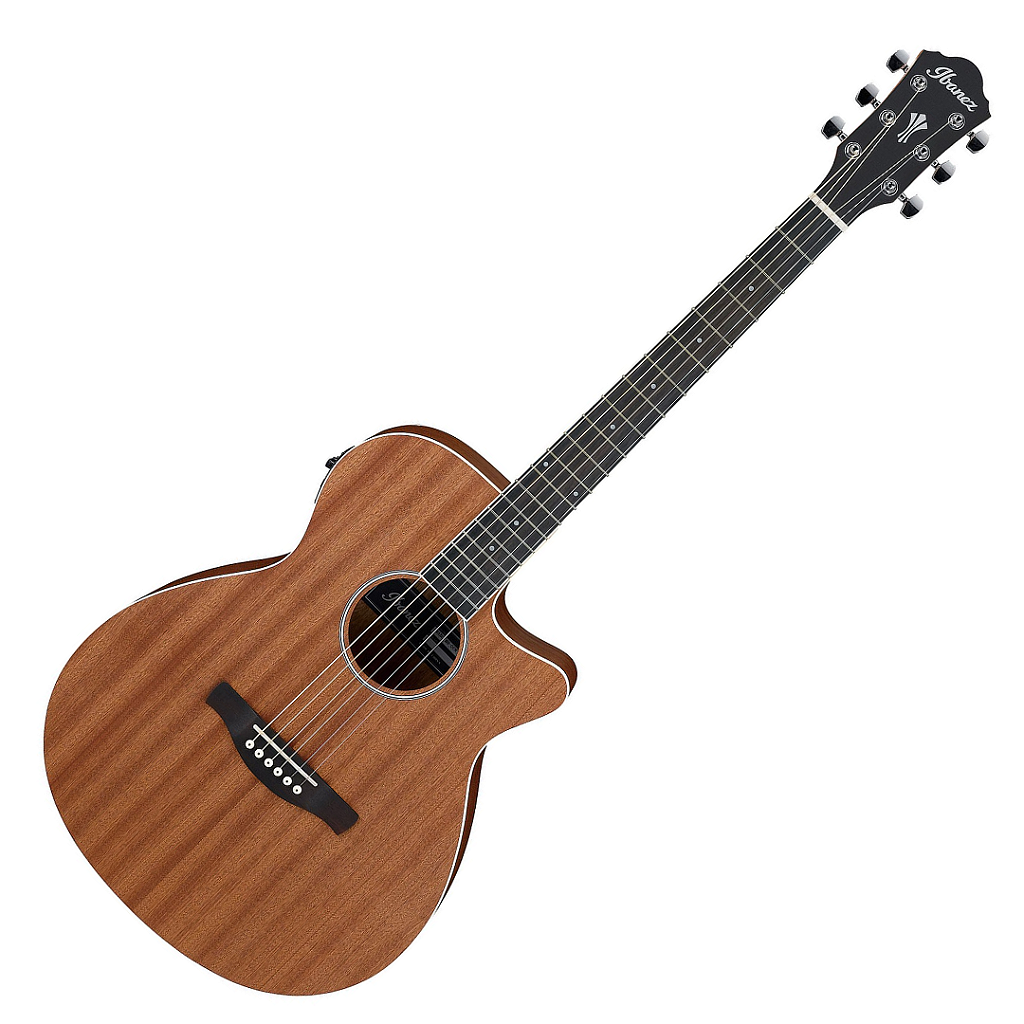Violão 6C Aço Open Pore Natural Ibanez AEG Series AEG7MH-OPN